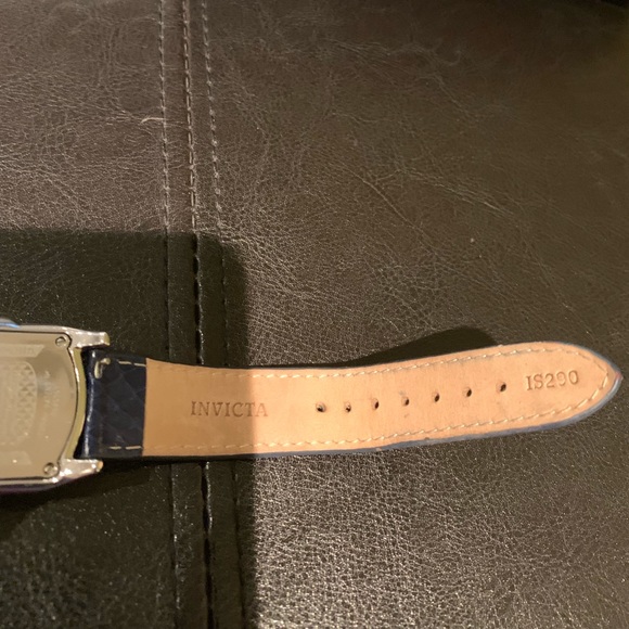 Invicta - Lupah - Diamond Bezel & Leather Watch -style 2331 main image 6